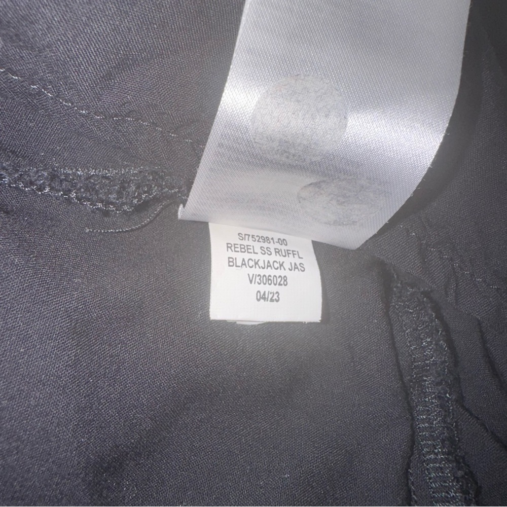 Old Navy Black Ruffle Sleeve Midi Dress 3X - Picture 4 of 6